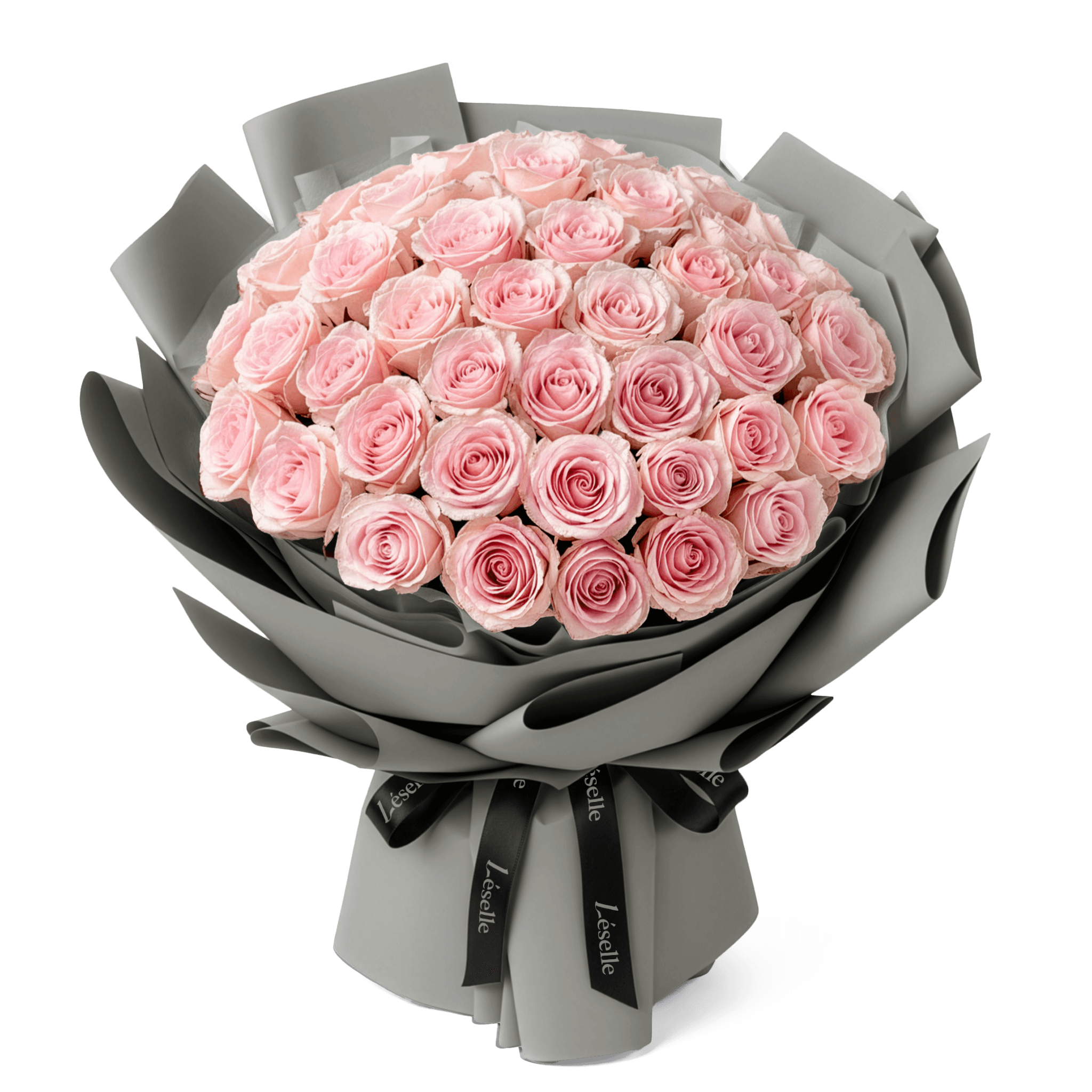The Grand Novia // Premium Ecuadorian Blush Rose Bouquet