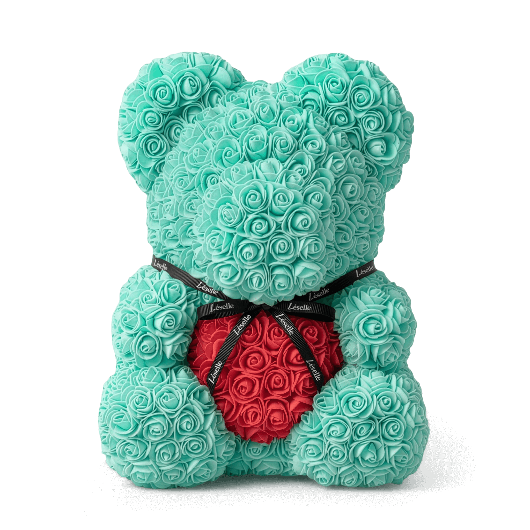 Eternal Rose Bear - Tiffany Blue Edition