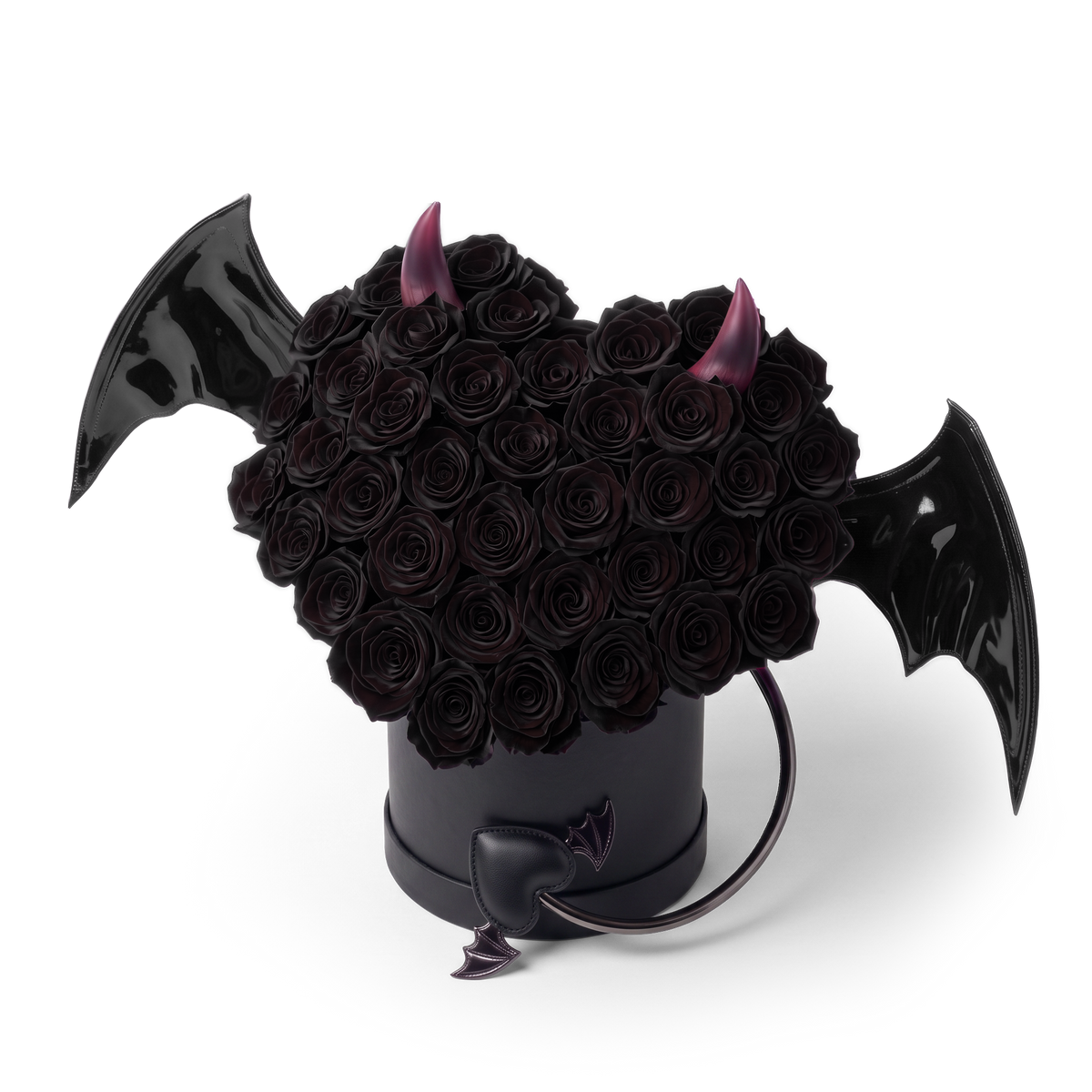 【Halloween Exclusive】Seductive Devil Heart Rose Box