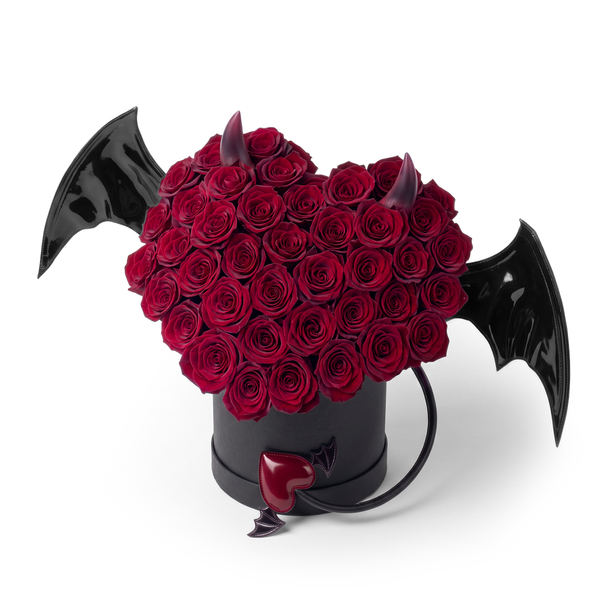 【Halloween Exclusive】Seductive Devil Heart Rose Box
