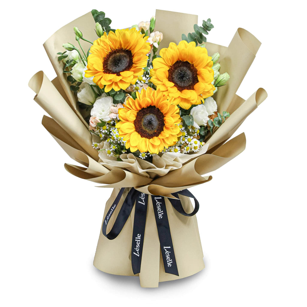 Fresh Flower Bouquet - Classic Sunflowers (L)