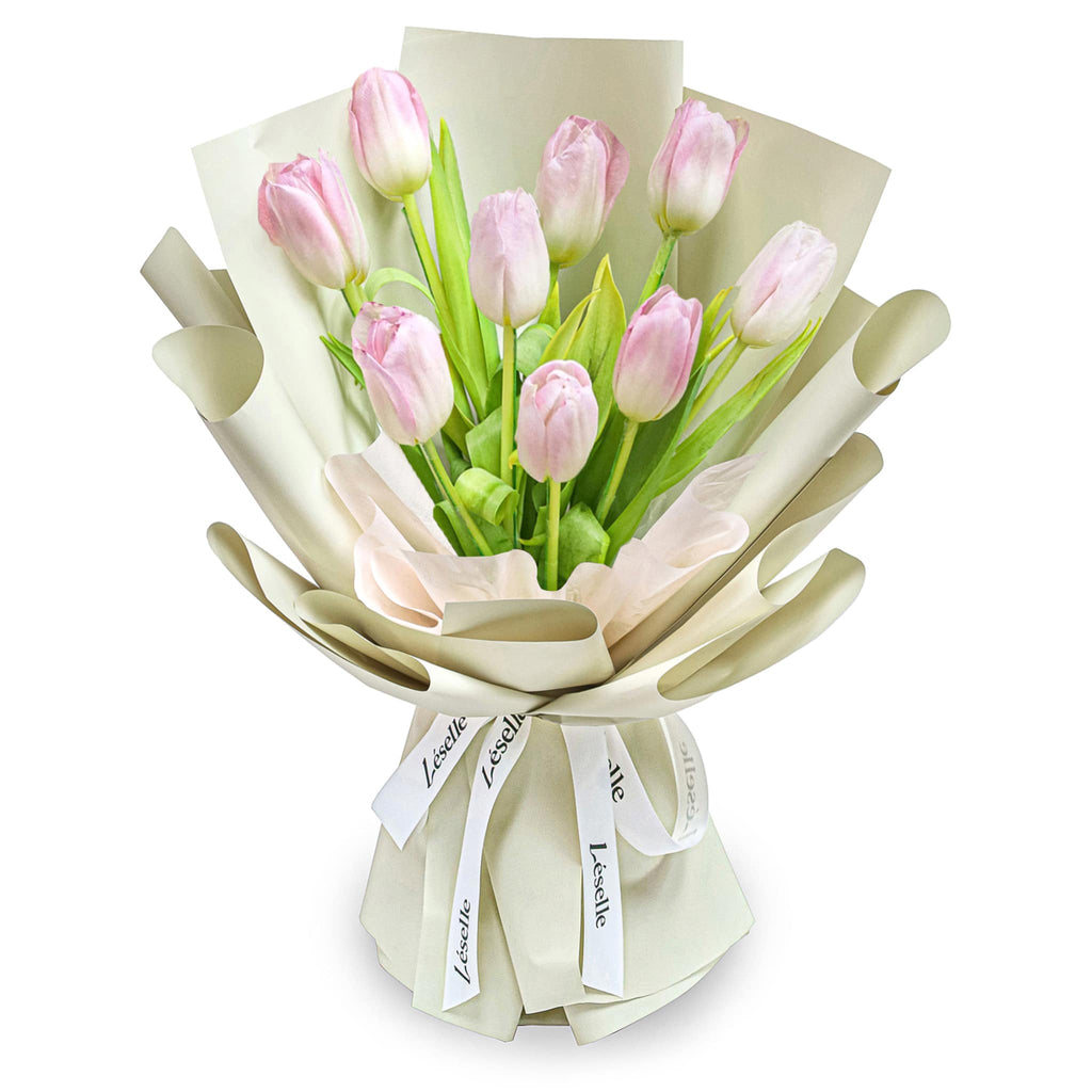 Fresh Flower Bouquet - Pink Tulips